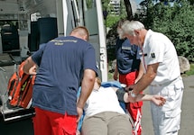 Die Rettung hat bei Hitze viel zu tun. (Archivbild)