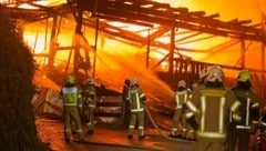 Rund 300 Einsatzkräfte standen im Einsatz.