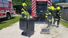 Der Batteriespeicher einer PV-Anlage hatte auf einem Campingplatz zu brennen begonnen