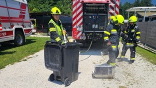 Der Batteriespeicher einer PV-Anlage hatte auf einem Campingplatz zu brennen begonnen