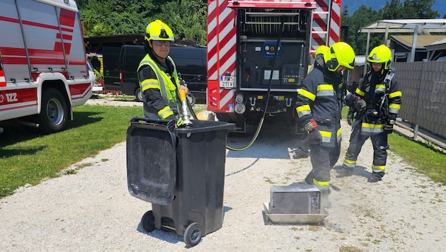 Der Batteriespeicher einer PV-Anlage hatte auf einem Campingplatz zu brennen begonnen