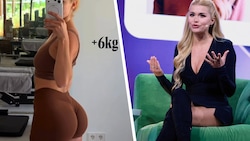 Pamela Reif zeigt ihre neuen Kurven auf Instagram und sagt, sie fühlt sich mit „mehr Fleisch auf ...
