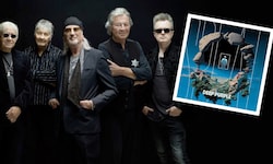 Unkaputtbare Rock-Dinosaurier. Deep Purple rund um Roger Glover (Mitte) und Gitarren-Neuling ...