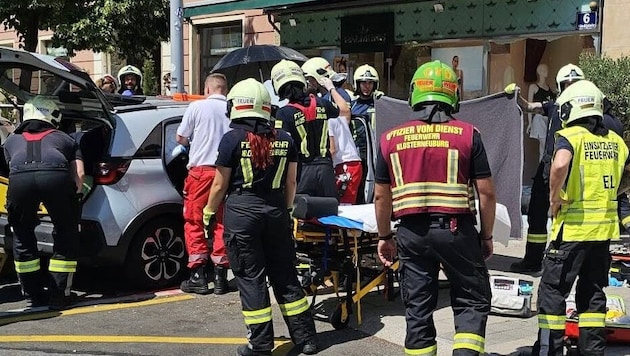 Die Einsatzkräfte waren rasch vor Ort.