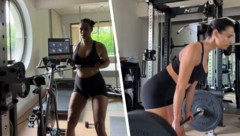 Amira Aly wehrt sich nach Kritik an ihrem Schwangerschafts-Workout: „Mein Körper. Meine ...