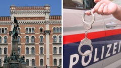 Im Polizeianhaltezentrum Roßauer Lände sollen Beamte einen Gefangenen vernachlässigt haben.