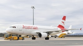 Ein Airbus A320 im Auftrag der Austrian Airlines musste vergangenes Wochenende am Flughafen in ...