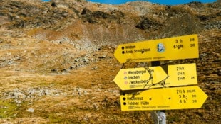 Von der Feldner Hütte war die Gruppe aufgestiegen – und musste unter dem Kreuzeckgipfel einen ...