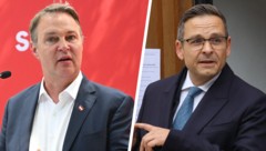 Medienprozess gegen Gerald Grosz (re.) in Wien: Auch Vizekanzler Babler soll als Zeuge kommen.