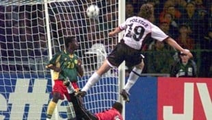 Polster traf 1998 gegen Kamerun zum 1:1.