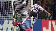 Polster traf 1998 gegen Kamerun zum 1:1.