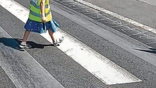 Kinder fühlen sich am Zebrastreifen sicher – oft trügerisch.
