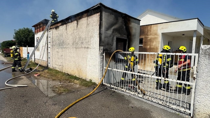 Im Einsatz waren die Feuerwehren Trausdorf, Oslip, Rust, St. Margarethen und Eisenstadt.