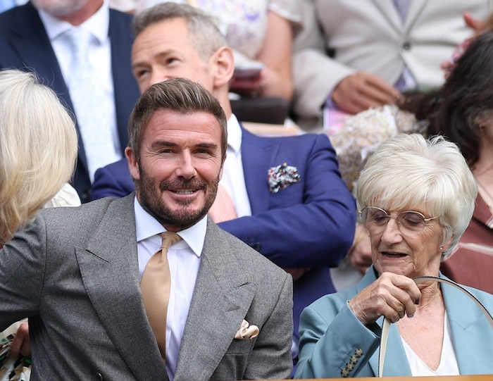 Soccer legend David Beckham,