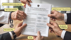 Wie soll unser Gesundheitssystem in Zukunft ausschauen? Dazu gibt es einige unterschiedliche ...