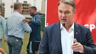 Andreas Babler war bei David Alaba und Co. zu Besuch. Bei seinen Schilderungen darüber zog er ...