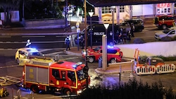 Einsatzkräfte am Tatort in Monaco
