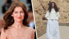 Wie ihre berühmte Mutter: Athena Accorsi (rechts) begeistert bei der Jacquemus-Show auf Korsika ...