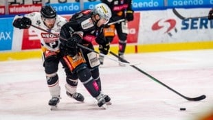 Der finnische Verteidiger Roni Allen (l.) wird auch in der neuen Saison für die Pioneers ...