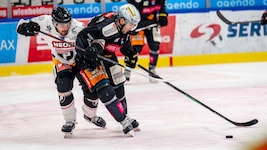Der finnische Verteidiger Roni Allen (l.) wird auch in der neuen Saison für die Pioneers ...