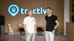 Die Ex-Chefs von Tractive, Michael Hurnaus (links) und Wolfgang Reisinger.