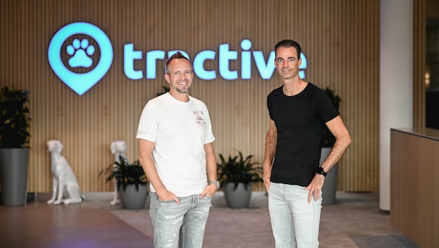 Die Ex-Chefs von Tractive, Michael Hurnaus (links) und Wolfgang Reisinger.