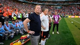 Ronald Koeman (li.) droht nun das Aus.