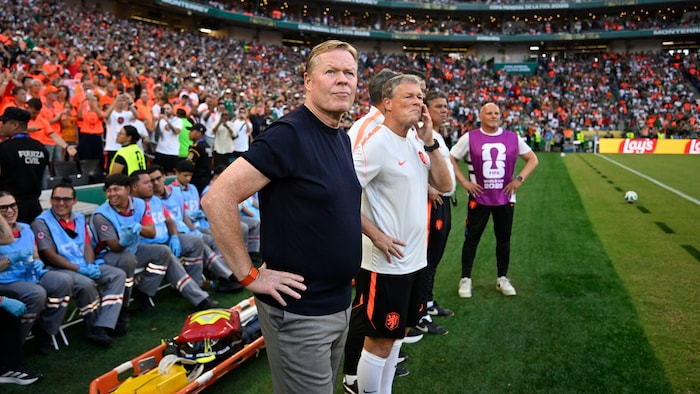 Ronald Koeman (li.) droht nun das Aus.