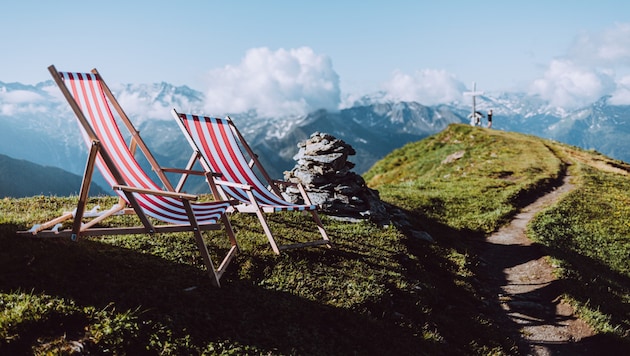 Etappe 10: Der Gamskarkogel ist mit 2467 Metern der höchste Grasberg Europas.
