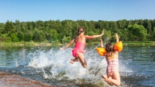 Spaß im Wasser ist die Basis für eine gute Technik.