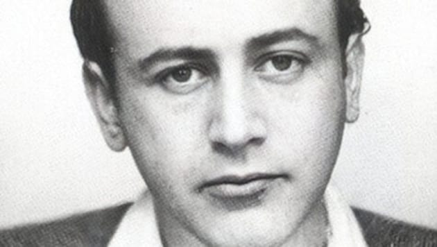 Der Dichter Paul Celan auf einem Passfoto aus dem Jahr 1938