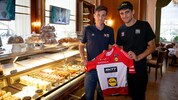 Süßes gibt’s für Konrad, Wafler (v. li.) &amp; Co. erst nach der Tour