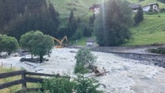 Hier geht vorerst nichts mehr – im Pitztal muss nun aufgeräumt werden.