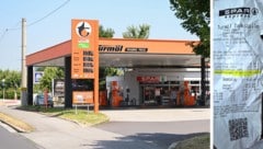An dieser Tankstelle in der Wiener Straße in Linz wird ein Bistroaufschlag von 80 Cent ...