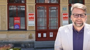 Hannes Schwarz hat eine Herkules-Aufgabe: Er soll die Grazer SPÖ wiederbeleben.