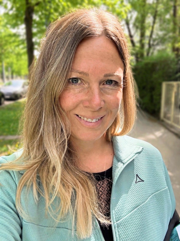 Anna Schimpf, Sprecherin des örtlichen Spielplatzes: „Das neue Highlight kam aufgrund der Hitze ...
