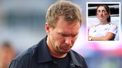 Julian Nagelsmann und sein DFB-Team müssen die Koffer packen. Die Enttäuschung war dem deutschen ...
