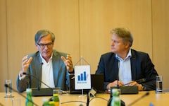 CEO Michael Junghans und CFO Hannes Gailer zogen Bilanz und wagten einen Ausblick.