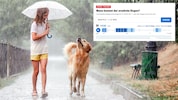 Unsere interaktive Regenkarte (siehe unten) zeigt Ihnen, wann es in Ihrer Gemeinde regnen wird.