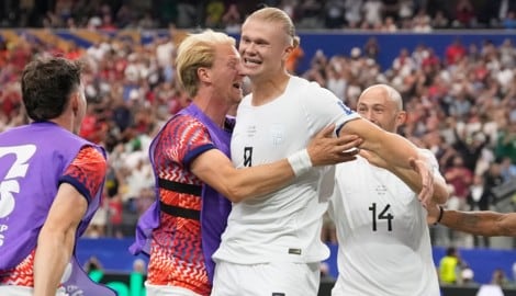 Erling Haaland war zur Stelle, als die Norweger ihn gebraucht haben! 