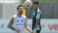 Lionel Messi beim Training in Kansas City.