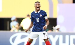Kylian Mbappe traf doppelt.