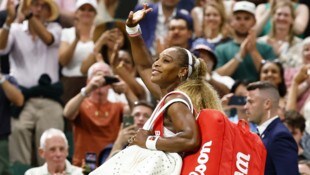 Serena Williams (44) spielte zum ersten Mal seit fast vier Jahren wieder ein Einzel.  