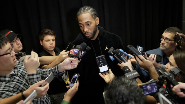 Kawhi Leonard steht vor der Rückkehr nach Toronto.