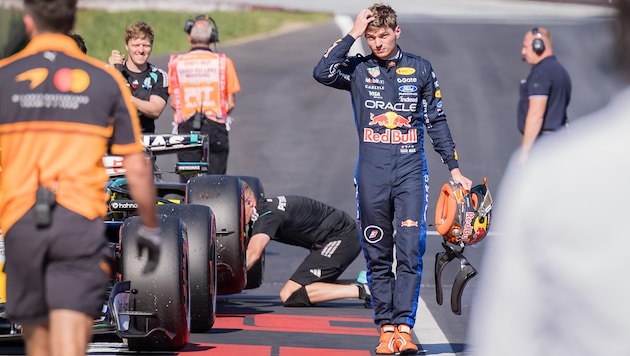 Max Verstappen crashte im Qualifying.