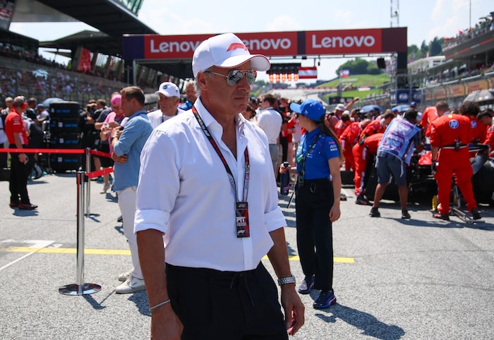Jean Alesi beim Grand Prix in Spielberg.