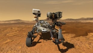 Der Mars-Rover „Perseverance“ – eine adaptierte Version könnte künftig den Mond erkunden.