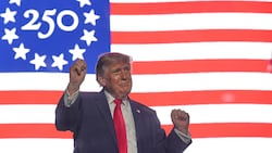 Donald Trump nutzt die 250-Jahr-Feierlichkeiten für seine parteipolitischen Zwecke.