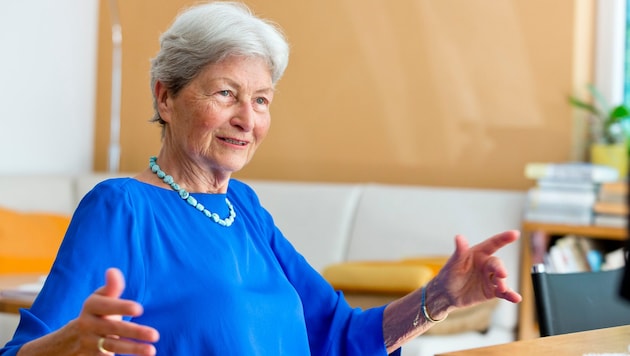 Hildegard Breiner wurde vor Kurzem 90 Jahre alt.
