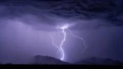 Heftige Unwetter gingen im deutschen Bundesland Baden-Württemberg nieder.